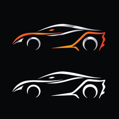 car logo icon vector