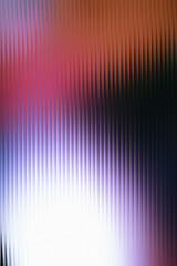 Futuristic Glass Effect Stripe Texture with Purple Blue Red Gradient Waves, Abstract Modern Digital Background for Creative Design and Technology