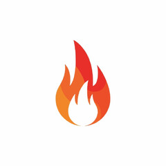 vector fire icon