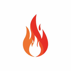 vector fire icon