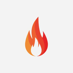vector fire icon
