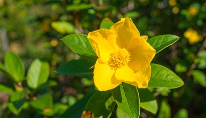 Close-up of a vibrant yellow flower (4)