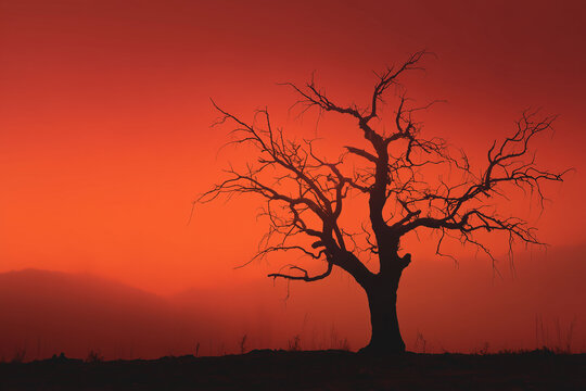 spooky tree in the night,spooky halloween background,Scary tree Shadow overlay effect for halloween background,Scary treen and shaow in the forest