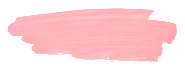 Abstract pink watercolor background. Hand drawn artistic style. Isolated on transparent background.