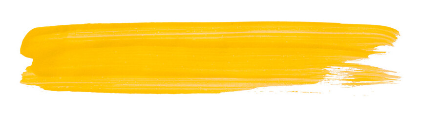 Abstract yellow watercolor background. Hand drawn artistic style. Isolated on transparent background.