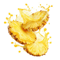 Pineapple slices in a splash of juice (2)
