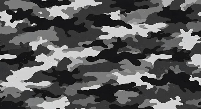 Abstract gray camo pattern