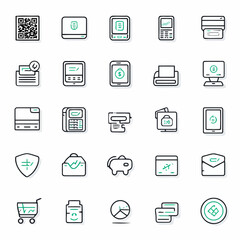 document icons set