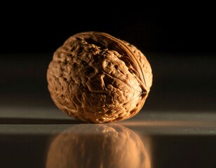 Close-up of a walnut