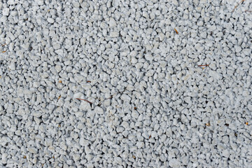 白いアスファルト舗装のクローズアップ