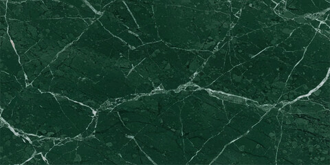Elegant Emerald Green Marble Texture with White Veins