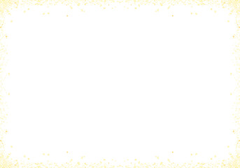  PNG Gold Frame Sparkle Trail With Glowing Particles And Dreamy Light Flow