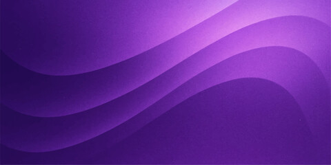 Bright purple and pink flowing lines create an abstract wave design pattern backdrop