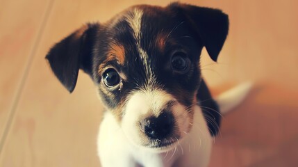 Cute and Adorable Puppy Images, covering breeds such as Corgi, Shiba Inu, Bichon Frise, Poodle, Golden Retriever puppies. Showing cute scenes of puppies tilting their heads, rolling around, chewing