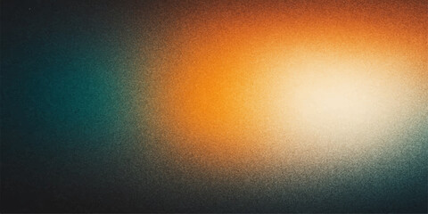 Abstract orange vector illustration with a brushed metallic texture and a grey color backdrop