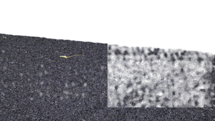 Black Road Isolated on a White Background with Copy Text Space. Transportation Element for Travel Posters, Infrastructure Themes, and Landscape-Inspired Designs. PNG File