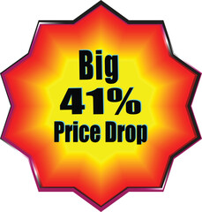 Special Discount Sale Badge Design – Enjoy 30%, 40%, 50% and Custom Percentage Offer Labels – Colorful Promotion Sticker for Marketing, Ecommerce, Retail Shop, Online Store on White Backgrou