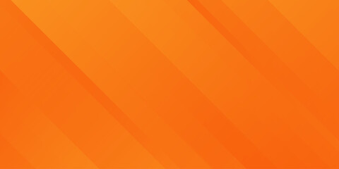 Modern orange abstract background with elegant bright diagonal lines