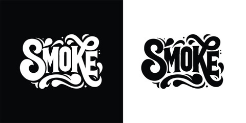 decorative script designs featuring the word 