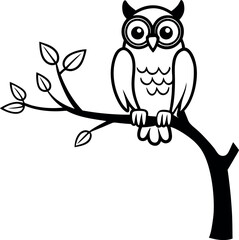 owl on tree