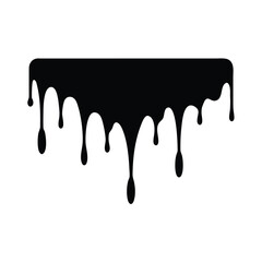 acrylic paint drip background icon