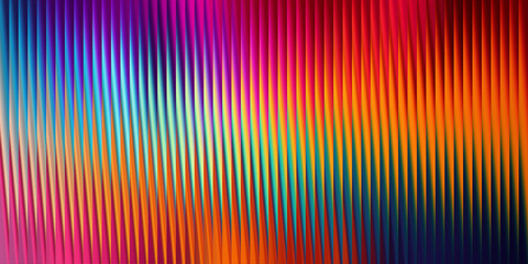 Abstract colorful lines with gradient background art