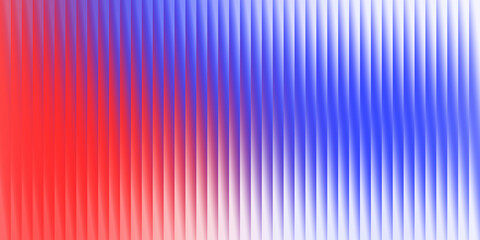 Vertical lines with a red to blue color gradient