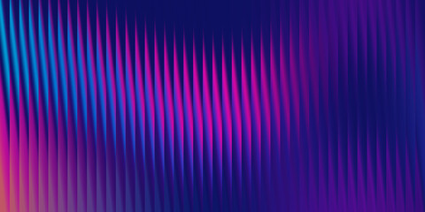 Abstract vertical lines in shades of purple and blue