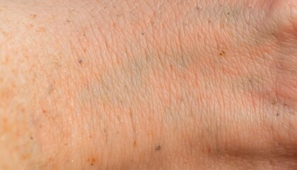 Fototapeta premium Closeup of human skin, texture, pores, and complexion details revealed detailed
