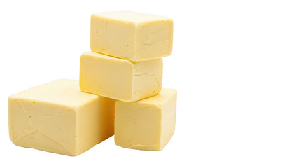 Blocks Of Unsalted Butter Closeup