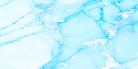 Granite blue marble background wall surface with natural and polished abstract ice surface texture, Blue marble texture background with intricate veins, smooth polished surface, and elegant texture.