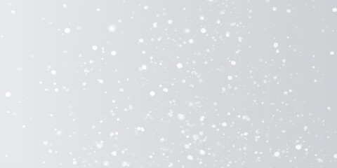 winter morning shinny White silver wedding anniversary snow fall background with floating particles, Winter snow background with gentle snowfall, icy textures, and peaceful cold seasonal atmosphere.