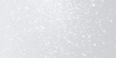 winter morning shinny White silver wedding anniversary snow fall background with floating particles, Winter snow background with gentle snowfall, icy textures, and peaceful cold seasonal atmosphere.