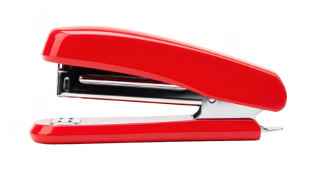Red Office Stapler Modern Design