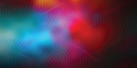 Abstract background with vibrant colors and lines