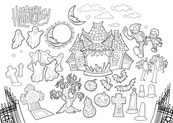 Halloween vector collection