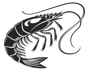 Black and white tribal fish vector illustration design for a logo or tattoo symbol