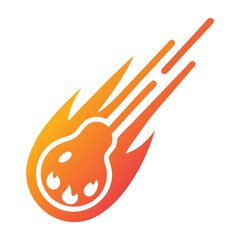 Fiery Guitar: A dynamic illustration of a stylized guitar engulfed in flames, symbolizing passion and the explosive power of music, set against a dynamic gradient.