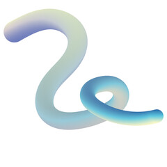 Holographic 3D Squiggle