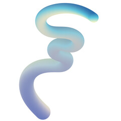 Holographic 3D Squiggle