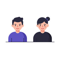 Fototapeta premium Follow Icon Flat Design