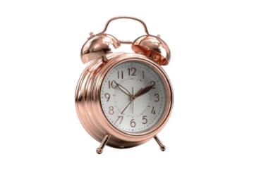 Rose gold alarm clock (2)