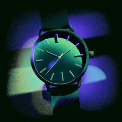 Watch - A small timepiece worn on the wrist