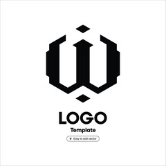 Abstract geometric shape with transparent background