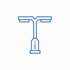 street light icon sign vector