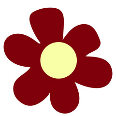 vector flower icon