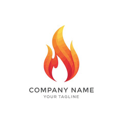 fire logo design