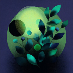 Moon - A glowing orb illuminating the night