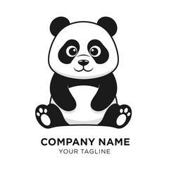 panda, bear, animal, cartoon, vector, baby, illustration, cute, zoo, fun, wildlife, character, wild, mammal, china, bamboo, asia, black, nature, drawing, animals, smile, icon, art, happy