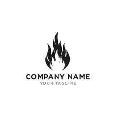 fire flames logo